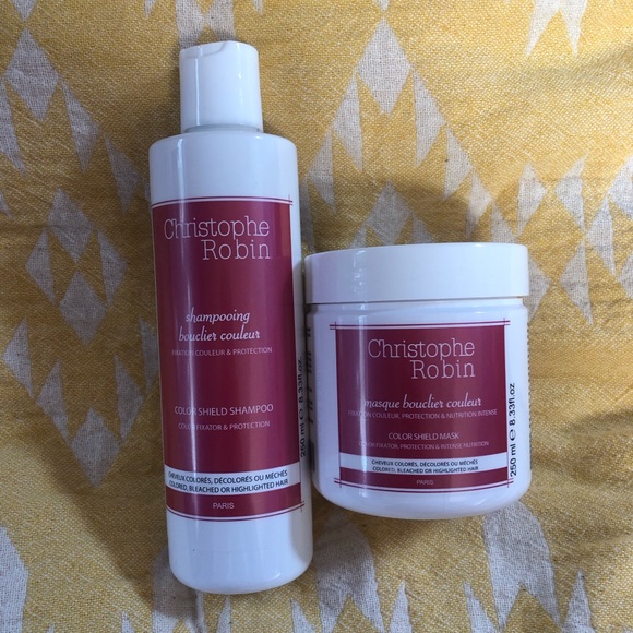 Christophe Robin color shield shampoo 250ml and mask 250ml - Picture 1 of 7